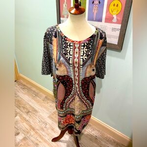 Farm Rio toucan 🦜🌺🌺 T shirt dress.